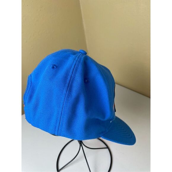 Oklahoma City Thunder OKC NBA Adjustable Snapback Blue Orange Baseball Hat - Picture 7 of 7